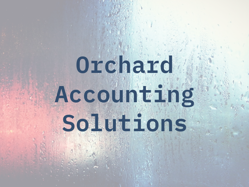 Orchard Accounting Solutions