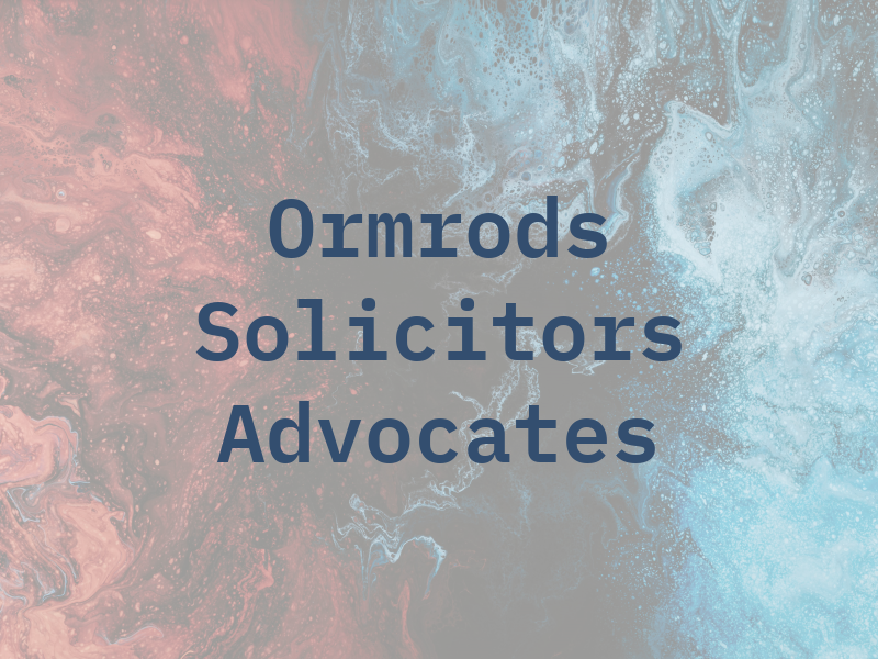 Ormrods Solicitors & Advocates