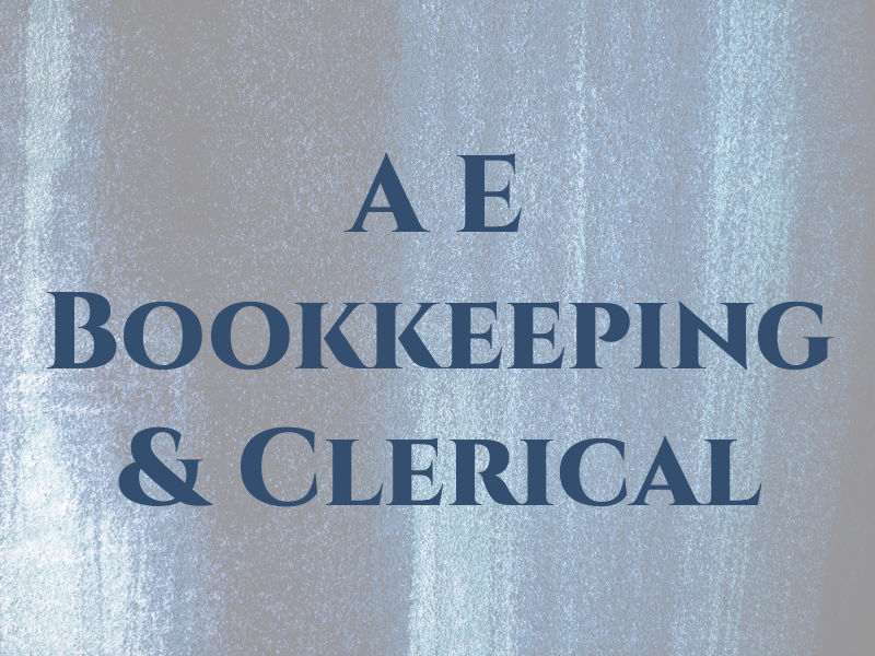A E Bookkeeping & Clerical