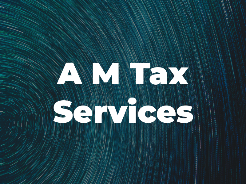 A M Tax Services