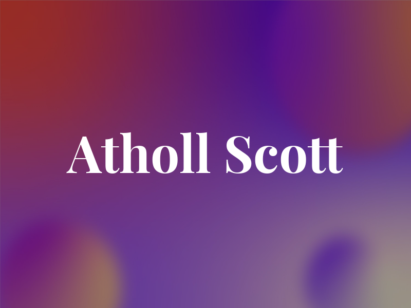 Atholl Scott