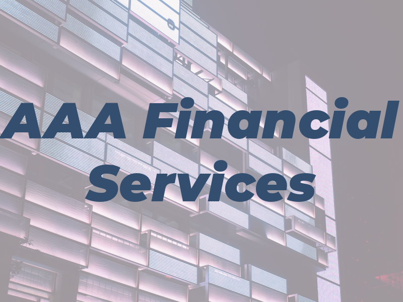 AAA Financial Services