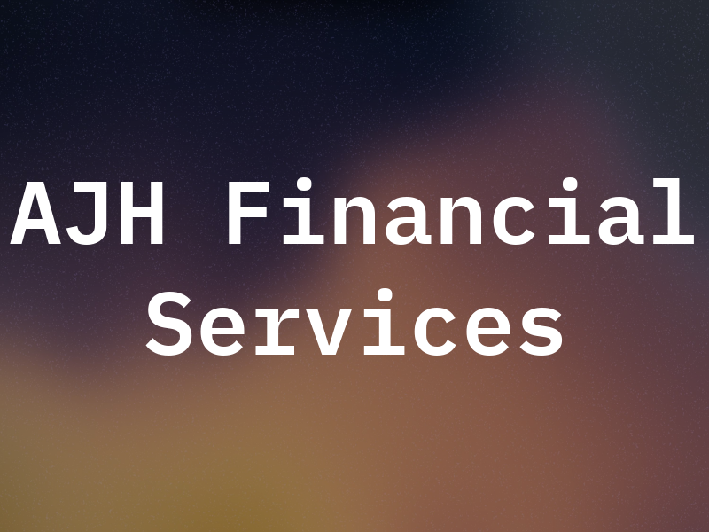 AJH Financial Services