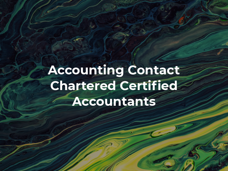 Accounting Contact Chartered Certified Accountants