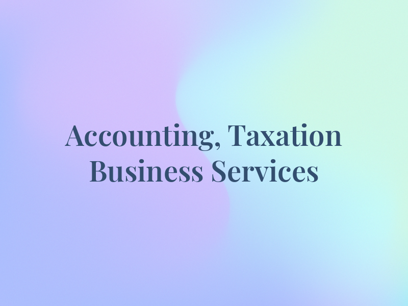 Accounting, Taxation & Business Services