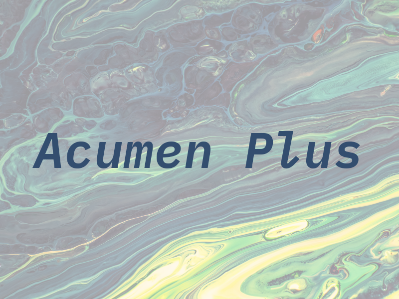 Acumen Plus