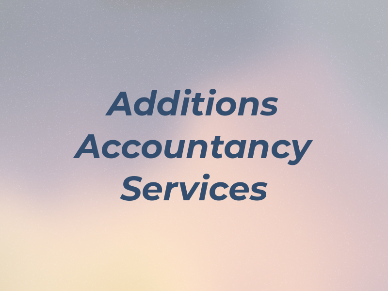 Additions Accountancy Services