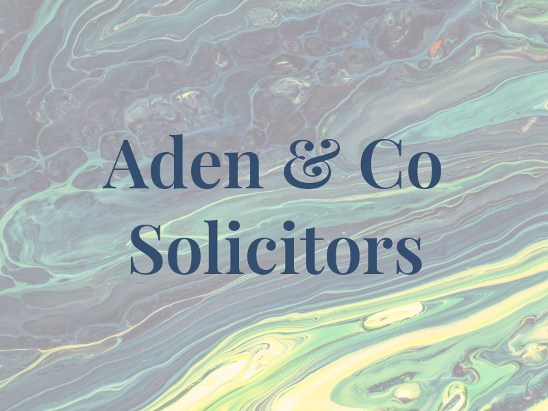 Aden & Co Solicitors
