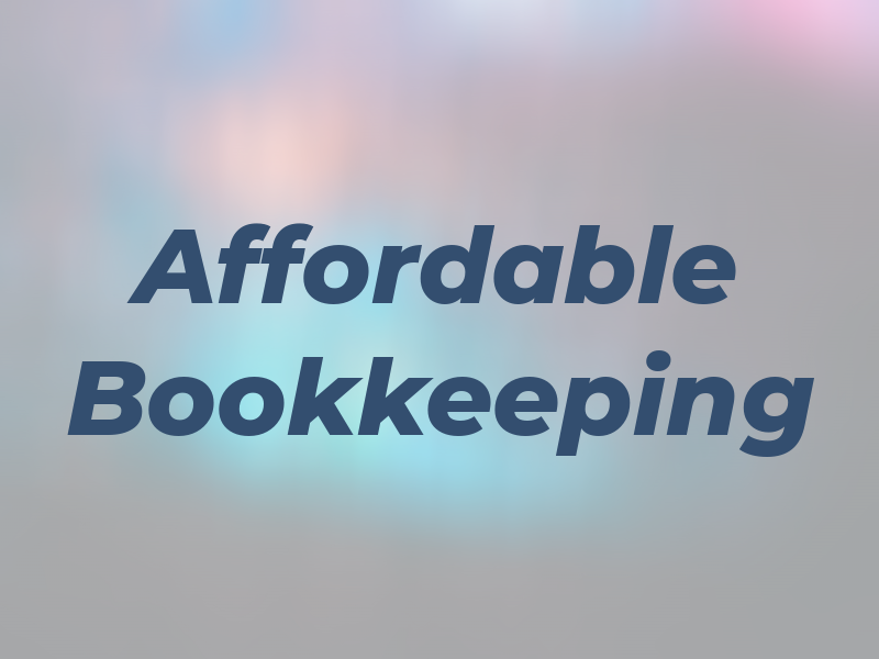 Affordable Bookkeeping