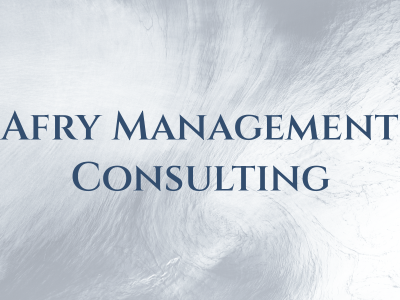 Afry Management Consulting