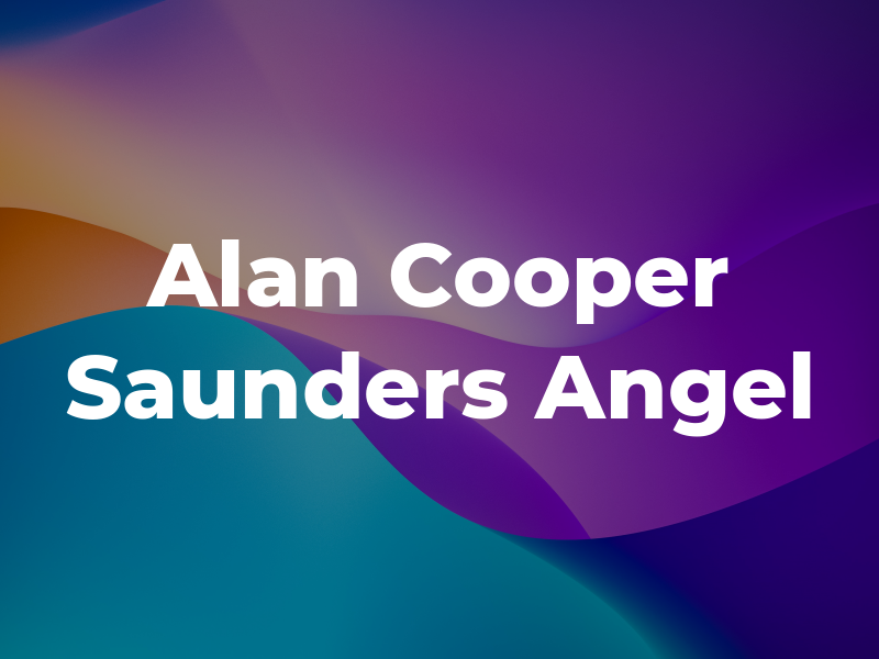 Alan Cooper Saunders Angel