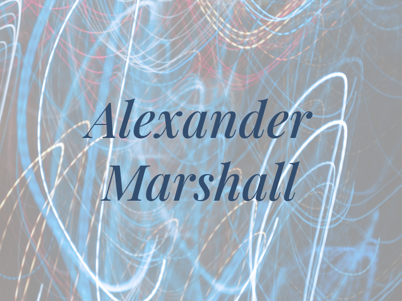 Alexander Marshall