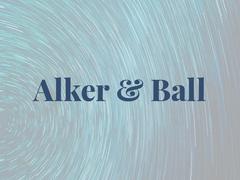 Alker & Ball