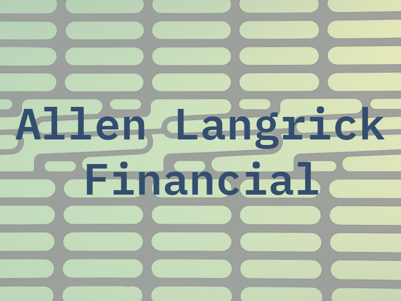 Allen Langrick Financial