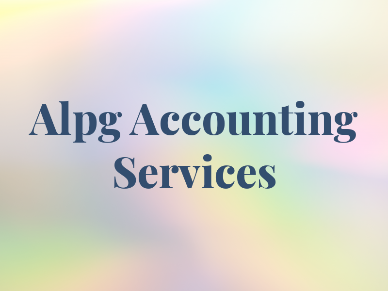 Alpg Accounting Services