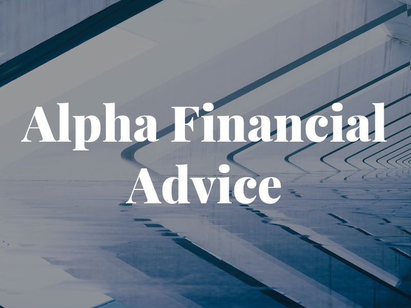 Alpha Financial Advice