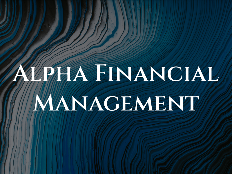 Alpha Financial Management