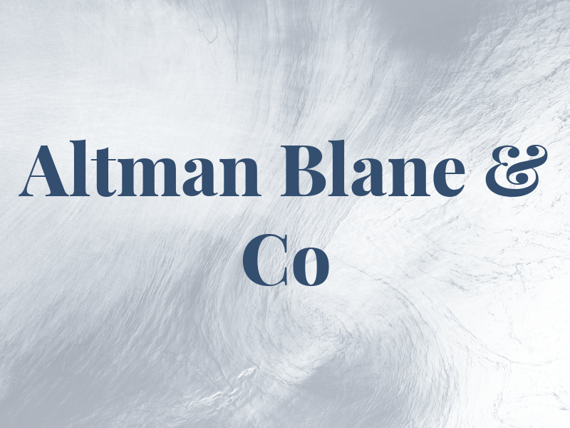 Altman Blane & Co