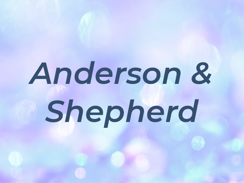 Anderson & Shepherd