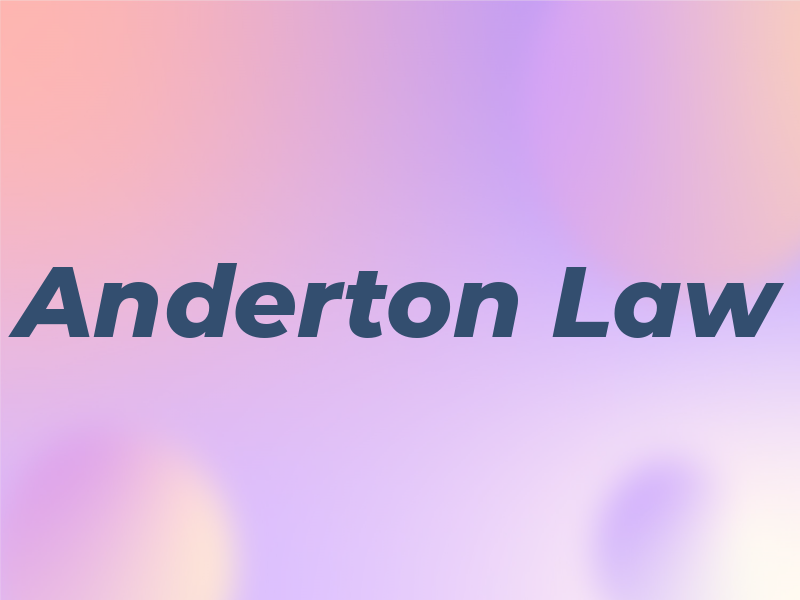 Anderton Law
