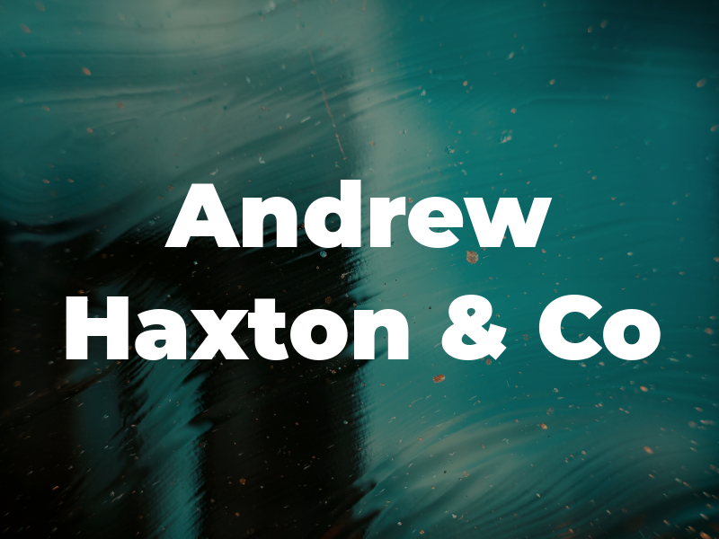 Andrew Haxton & Co