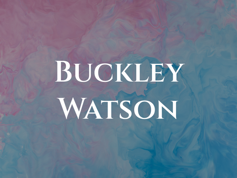 Buckley Watson