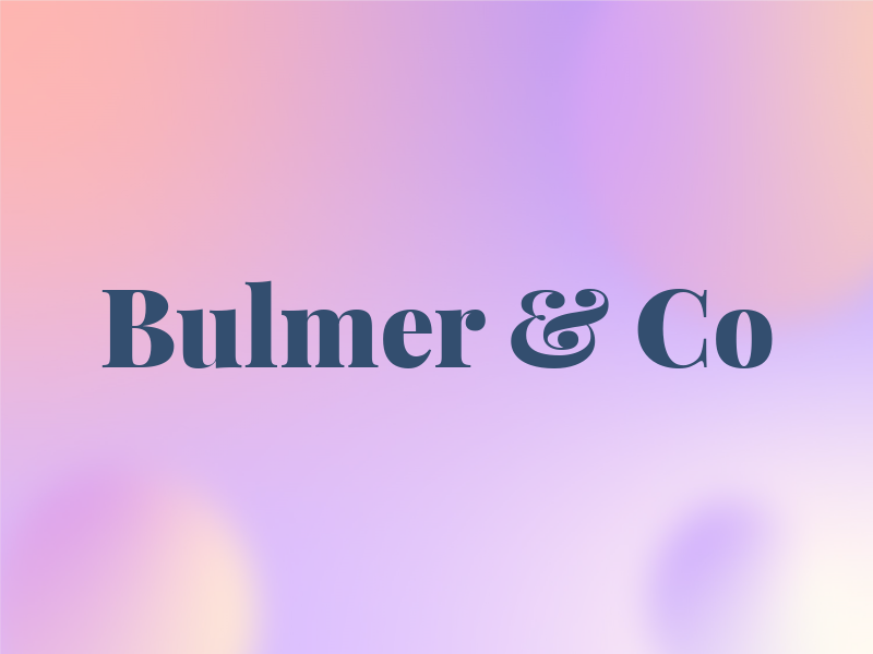 Bulmer & Co