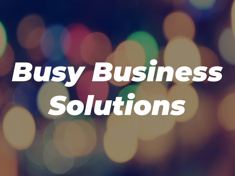 Busy Bee Business Solutions