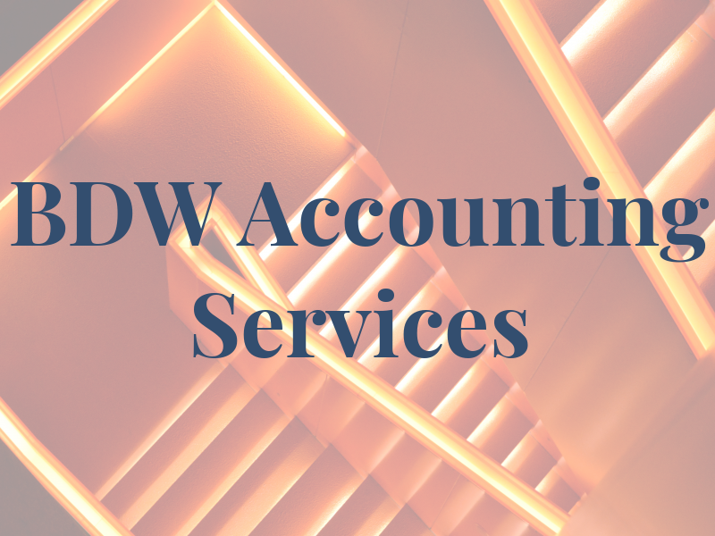 BDW Accounting Services