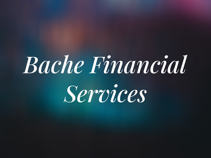 Bache Financial Services