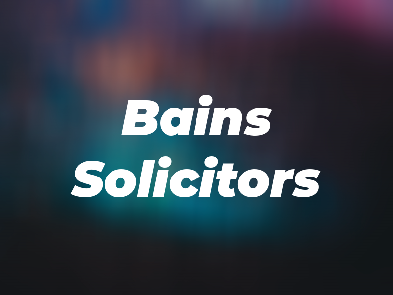 Bains Solicitors