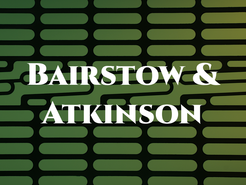 Bairstow & Atkinson