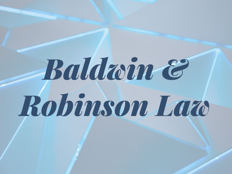 Baldwin & Robinson Law