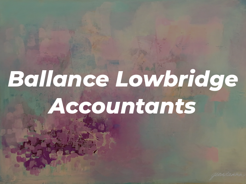 Ballance & Lowbridge , Accountants