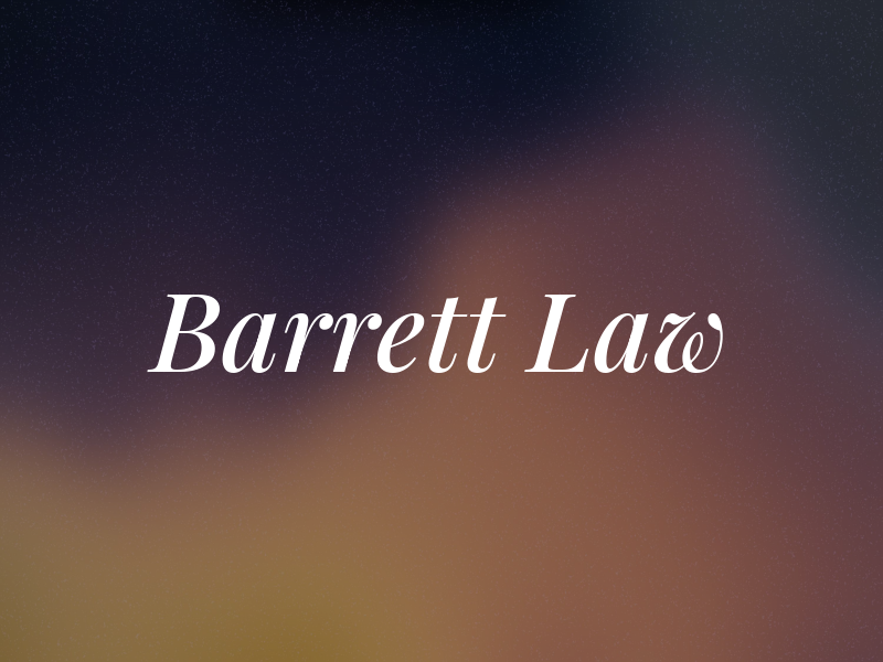 Barrett Law