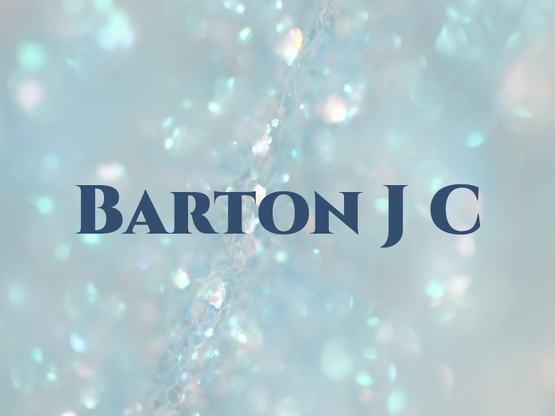 Barton J C