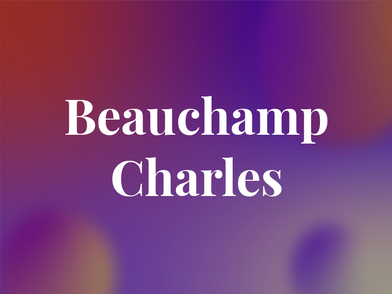 Beauchamp Charles