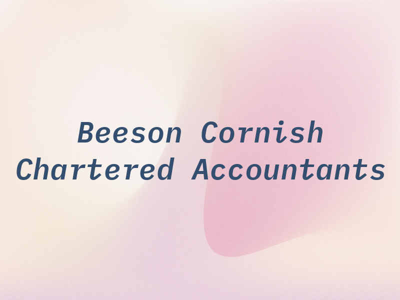 Beeson Cornish Chartered Accountants