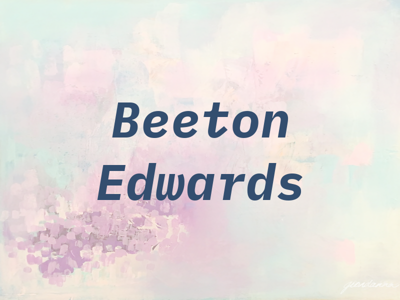 Beeton Edwards