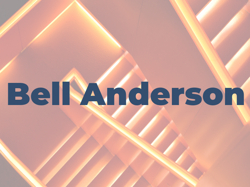 Bell Anderson