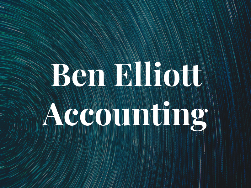 Ben Elliott Accounting