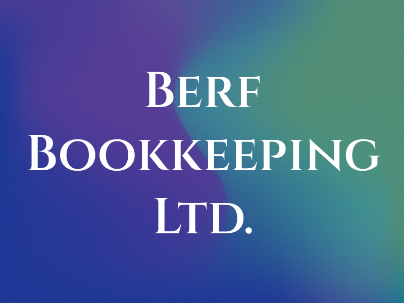Berf Bookkeeping Ltd.
