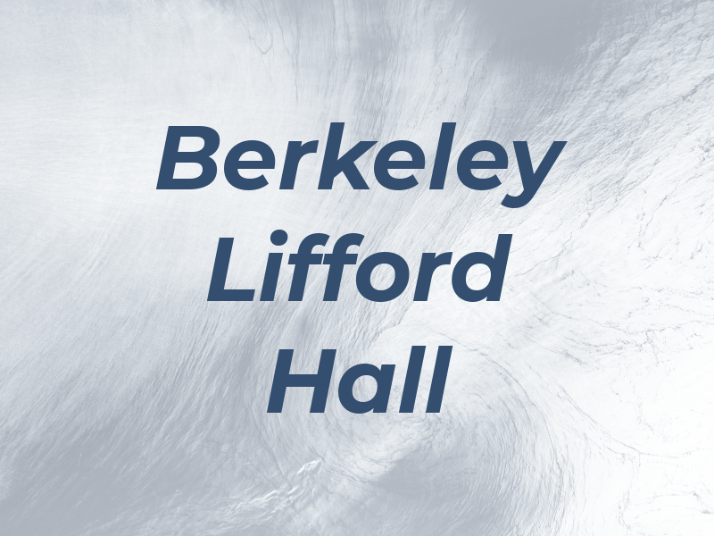 Berkeley Lifford Hall