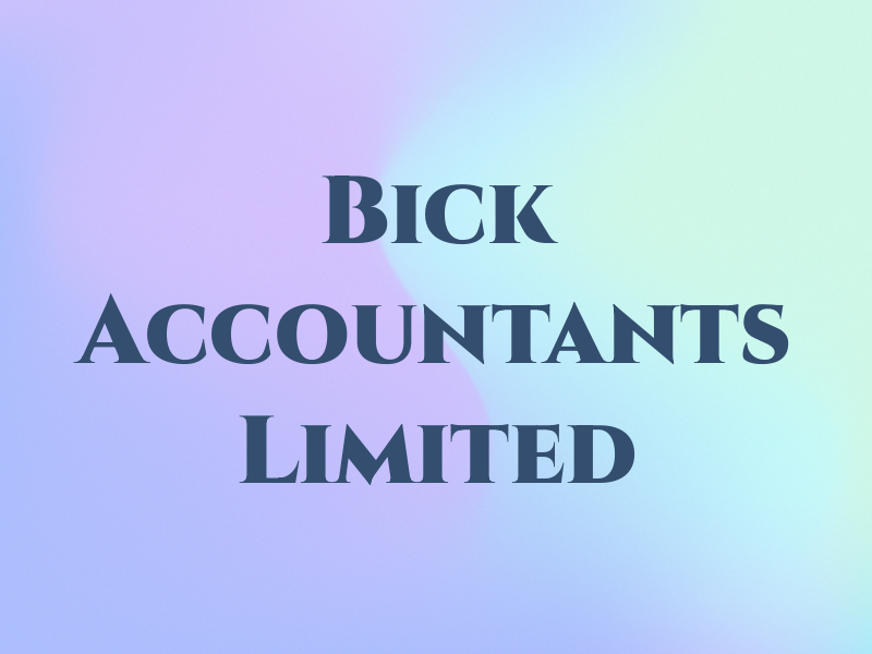 Bick Accountants Limited