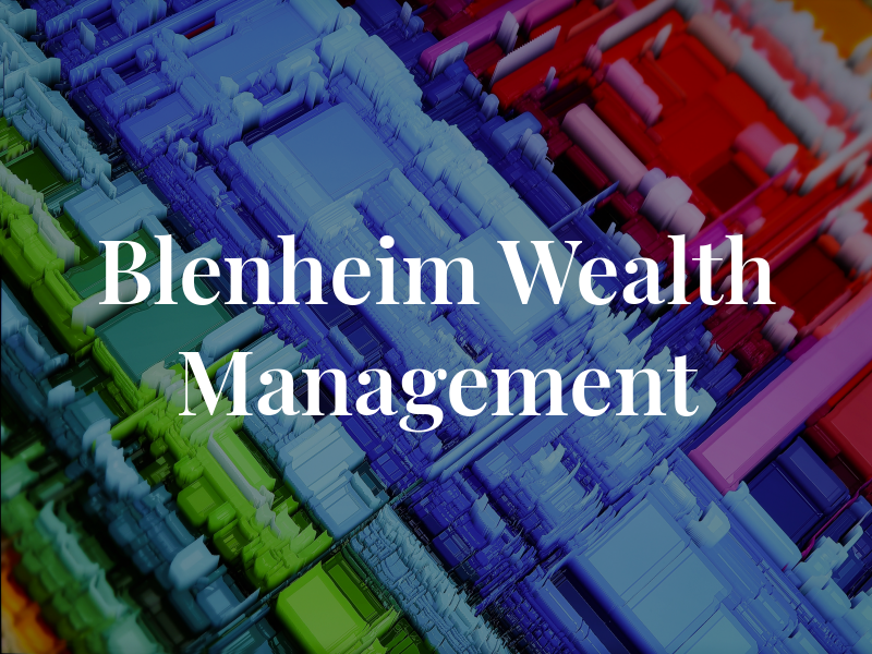Blenheim Wealth Management