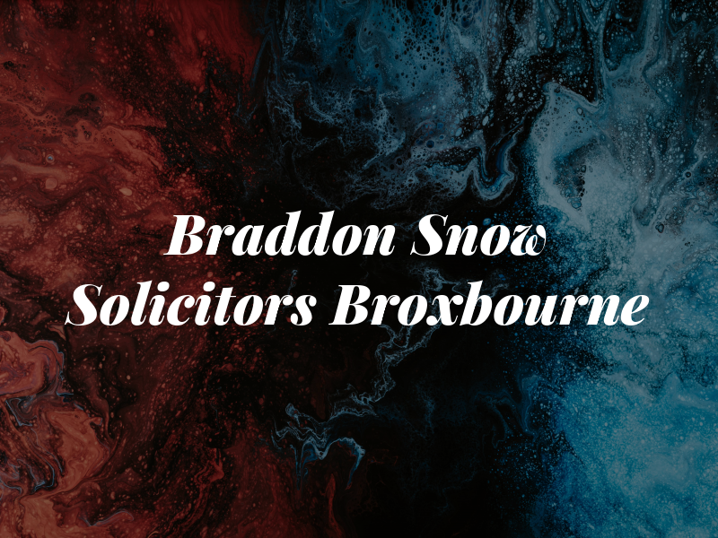 Braddon & Snow Solicitors - Broxbourne