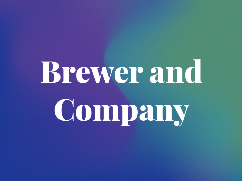 Brewer and Company