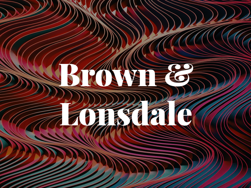 Brown & Lonsdale