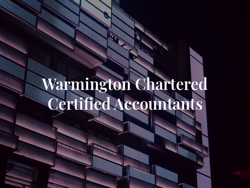 C Warmington & Son Chartered Certified Accountants