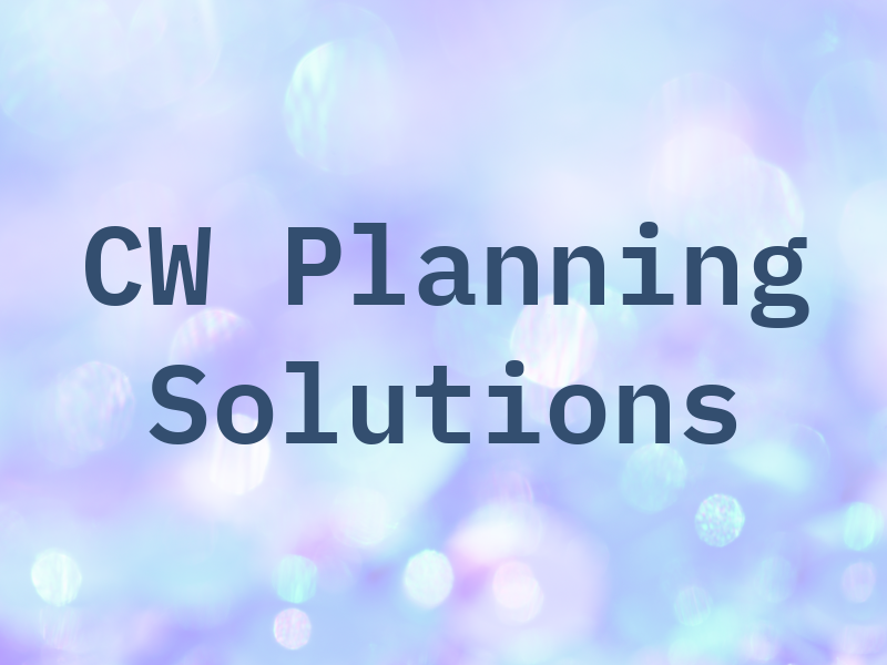 CW Planning Solutions
